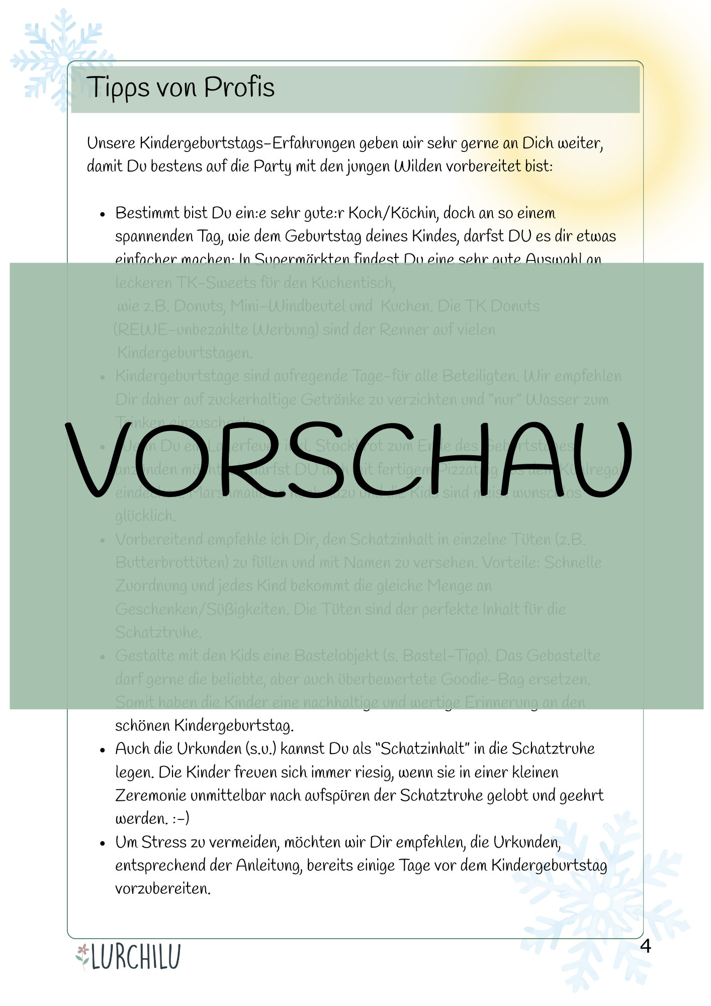 Download: Schatzsuche "Das verschwundene Winterlicht"
