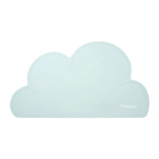 Wolken-Platzdeckchen aus Silikon für Kinder.