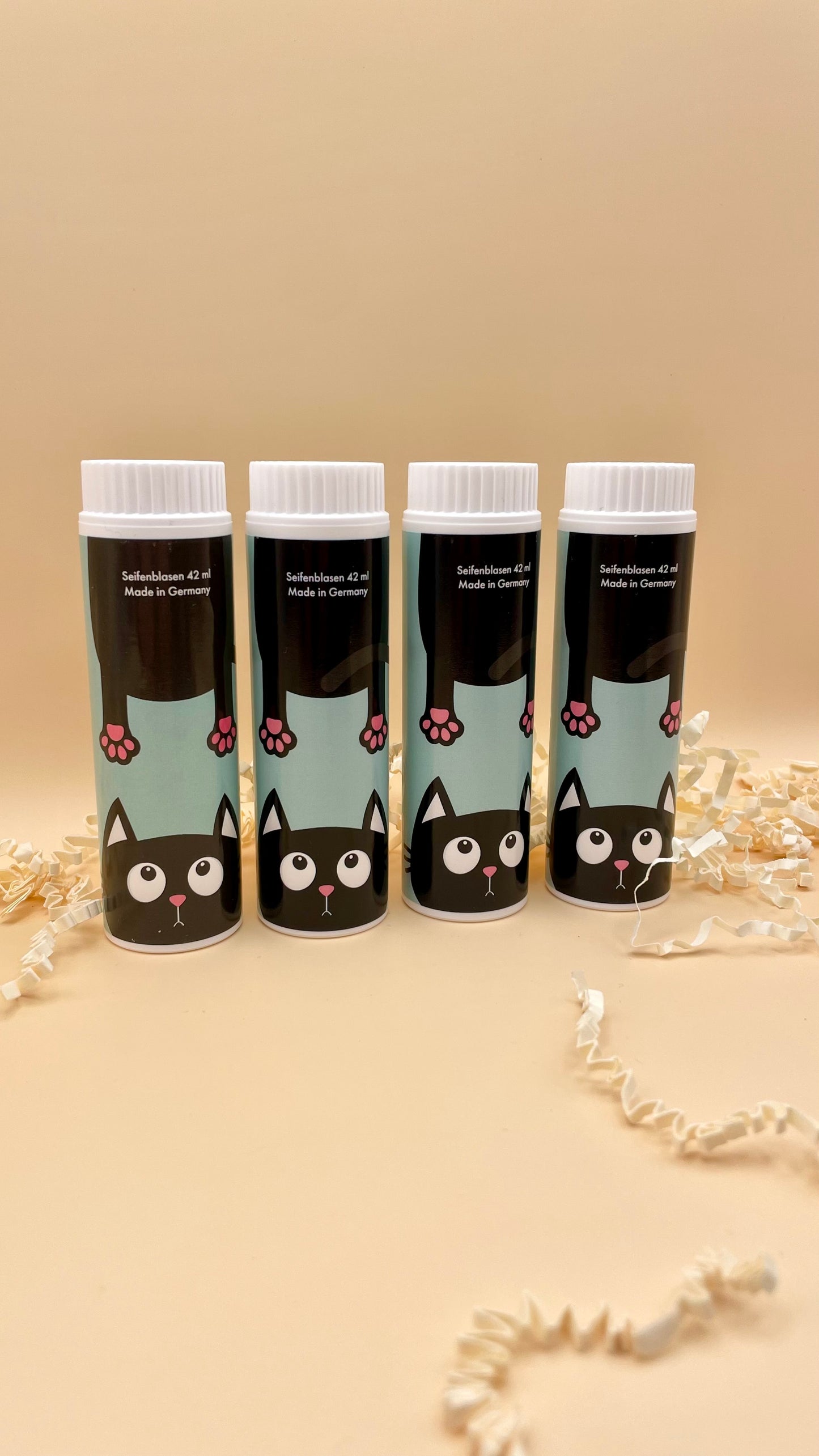 PUSTEFIX Klassik Seifenblasen im Katzen-Design – 42 ml