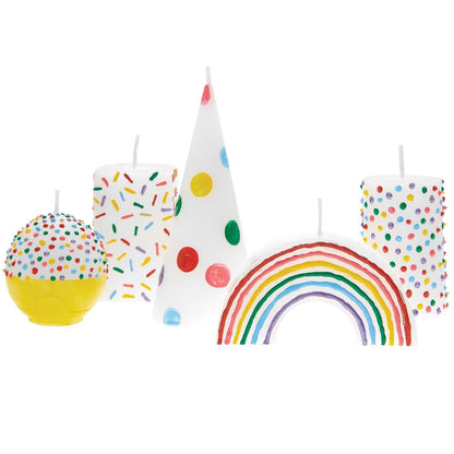 Candle Liner Kerzenmalfarbe Set Regenbogen Rico Design 6 Stück