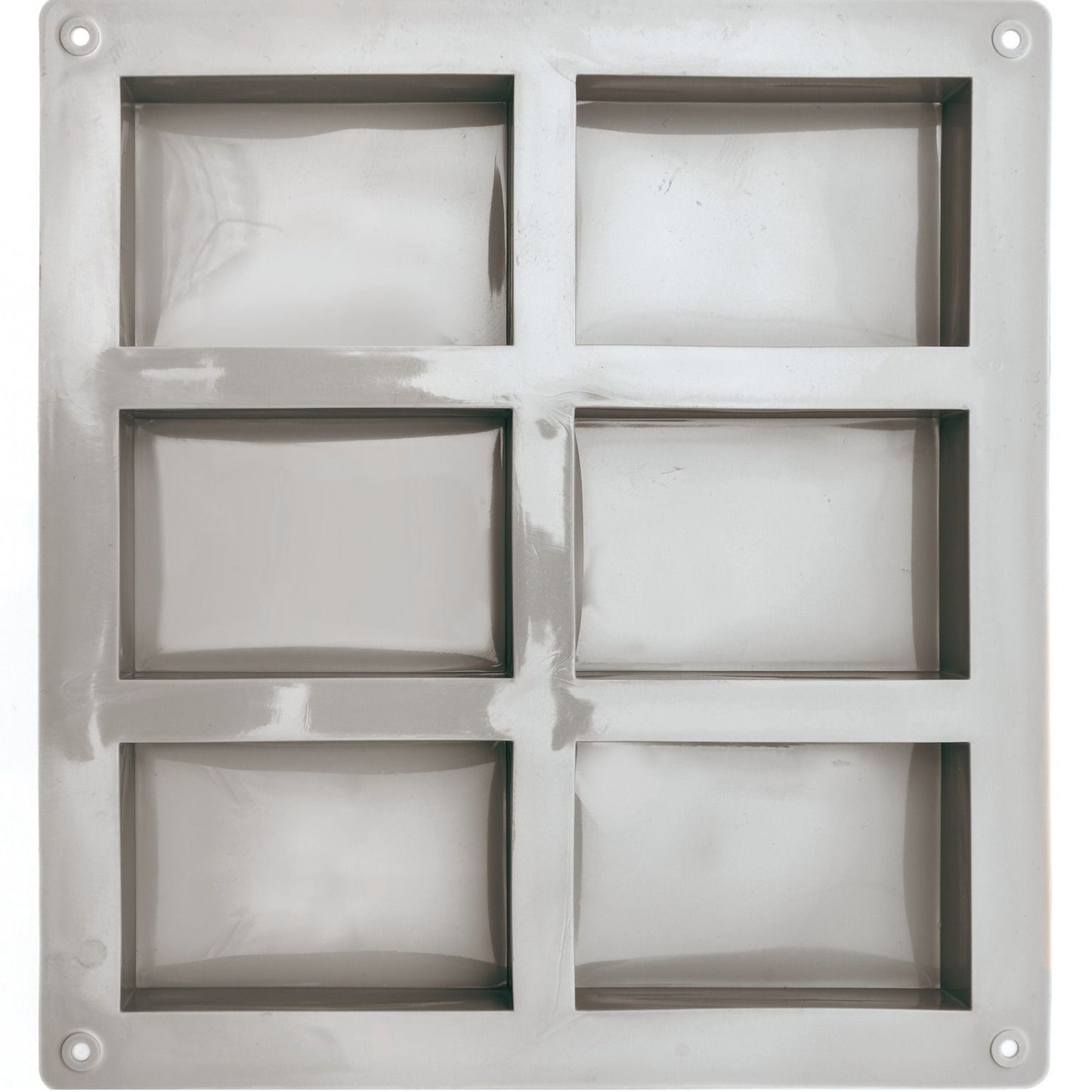 Seifengießform rechteckig im Set