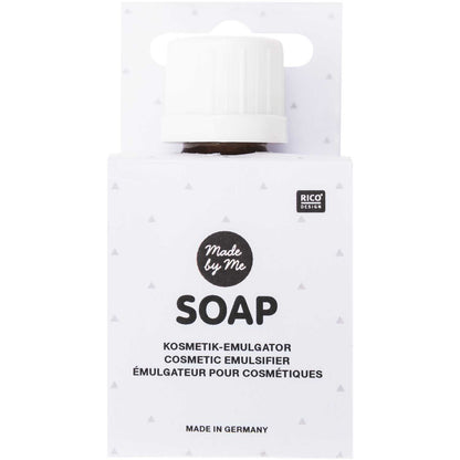 Emulgator in flüssige Seife einrühren für Pflegeöle