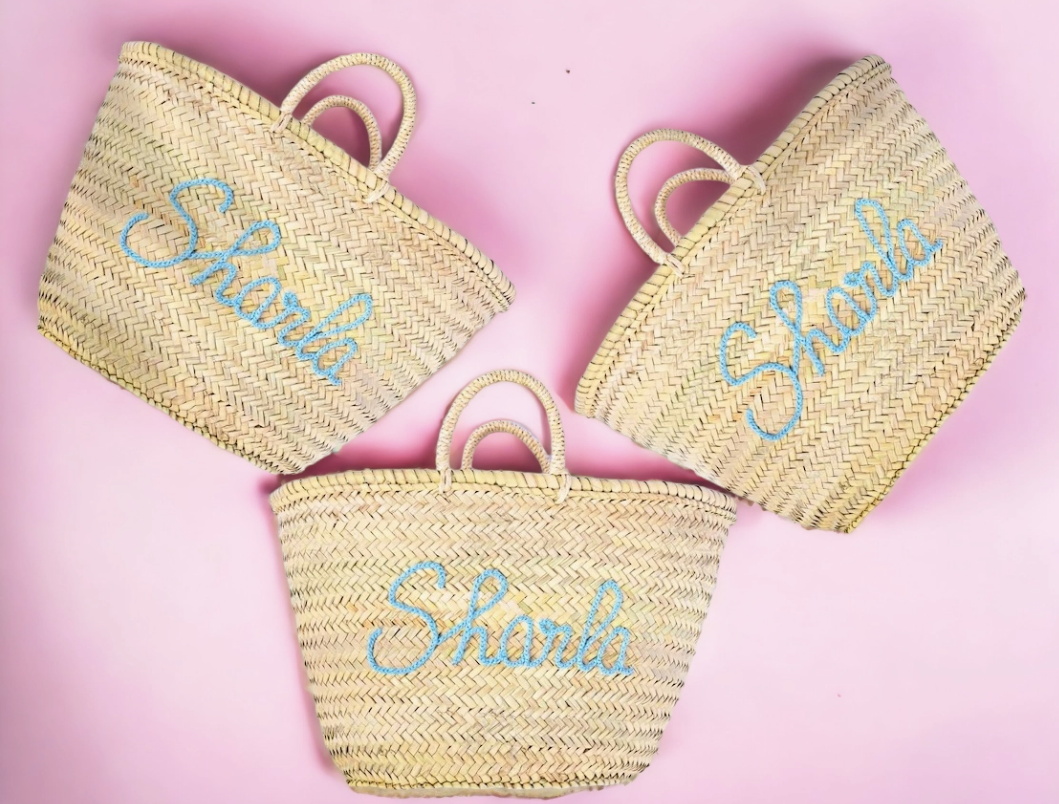 Korb Taschen zum Verzieren
