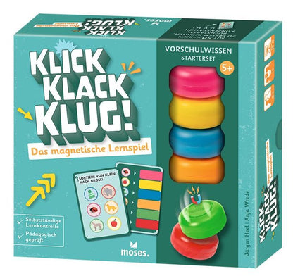 Klick Klack Klug! – Das magnetische Lernspiel für Kinder ab 5 Jahren