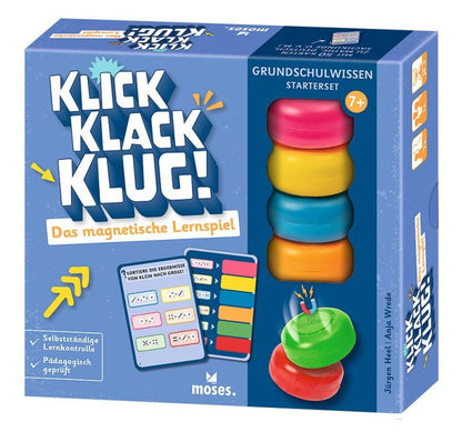  Klick Klack Klug magnetisches Lernspiel Grundschule Verpackung Lurchilu Shop.