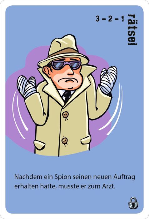 Rätselkarte Spiele Kinder ab acht Jahren